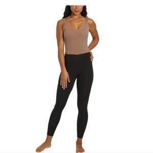 Varley Let's Move Norwood Jumpsuit in Deep Taupe & Black  Size : M